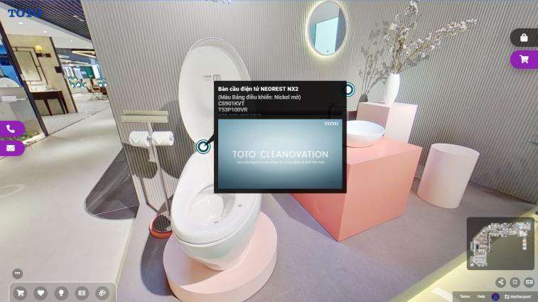 Ví dụ showroom số trong hồ sơ năng lực
